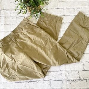 Columbia tan khaki hiking pants outdoor quick dry size 36x32